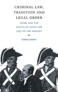 Produktbild: Criminal Law, Tradition and Legal Order
