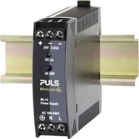 Produktbild: PULS ML15.241 Hutschienen-Netzteil (DIN-Rail) 24 V/DC 0.63 A 15 W Anzahl Ausg&auml;nge:1 x Inhalt 1 St.