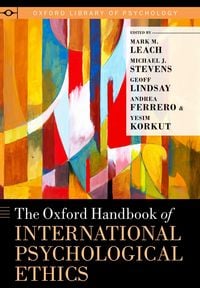 Produktbild: The Oxford Handbook of International Psychological Ethics
