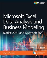 Produktbild: Microsoft Excel Data Analysis and Business Modeling (Office 2021 and Microsoft 365)