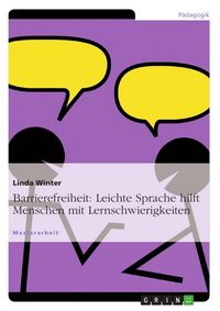 Produktbild: Barrierefreiheit: Leichte Sprache hilft Menschen mit Lernschwierigkeiten