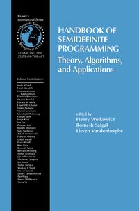 Produktbild: Handbook of Semidefinite Programming