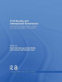 Produktbild: Civil Society and International Governance