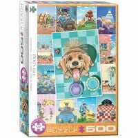 Produktbild: Family Puzzle 500 Teile - Oversize - Garry Patterson: Dog's Life by Gary Patterson