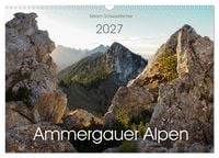 Produktbild: Ammergauer Alpen (Wandkalender 2027 DIN A3 quer), CALVENDO Monatskalender