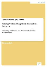 Produktbild: Vertragsverhandlungen mit russischen Partnern
