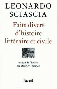 Produktbild: Faits divers d'histoire litt&eacute;raire et civile