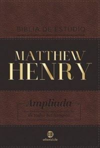 Produktbild: Henry, M: Rvr, Biblia de Estudio Matthew Henry, Leathersoft,