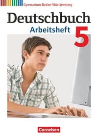 Produktbild: Deutschbuch Gymnasium - Baden-W&uuml;rttemberg - 2016 - 9. Klasse - Arbeitsheft mit L&ouml;sungen