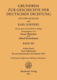 Produktbild: Achtes Buch: Vom Weltfrieden bis zur franz&ouml;sischen Revolution 1830