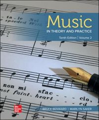 Produktbild: Music in Theory and Practice Volume 2