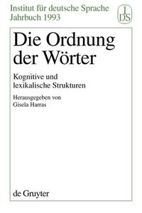 Produktbild: Die Ordnung der W&ouml;rter