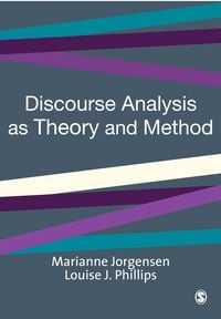 Produktbild: Discourse Analysis as Theory and Method