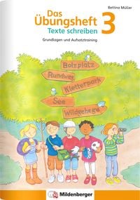 Produktbild: Das &Uuml;bungsheft Texte schreiben 3