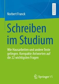 Produktbild: Schreiben im Studium