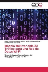 Produktbild: Modelo Multivariable de Tr&aacute;fico para una Red de Datos Wi-Fi