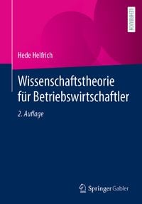 Produktbild: Wissenschaftstheorie f&uuml;r Betriebswirtschaftler