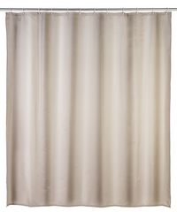 Produktbild: Anti-Schimmel Duschvorhang Uni Beige, Textil (Polyester), 180 x 200 cm, waschbar