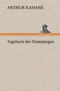 Produktbild: Tagebuch des Dramaturgen