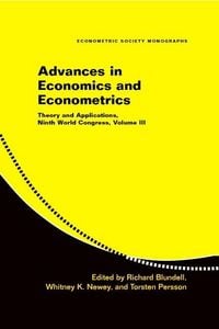 Produktbild: Advances in Economics and Econometrics