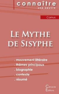 Produktbild: Fiche de lecture Le Mythe de Sisyphe de Albert Camus (Analyse litt&eacute;raire de r&eacute;f&eacute;rence et r&eacute;sum&eacute; complet)