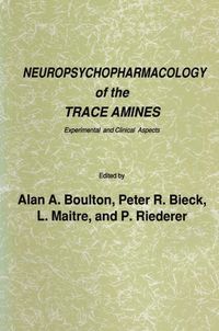 Produktbild: Neuropsychopharmacology of the Trace Amines