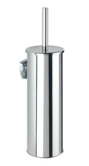 Produktbild: WC-Garnitur Mod. Basic, geschlossen, aus rostfreiem, gl&auml;nzendem Edelstahl