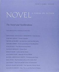 Produktbild: The Novel and Neoliberalism