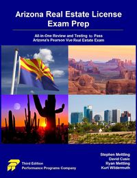Produktbild: Arizona Real Estate License Exam Prep: All-in-One Review and Testing to Pass Arizona's Pearson Vue Real Estate Exam