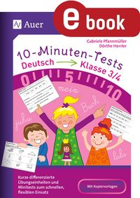 Produktbild: 10-Minuten-Tests Deutsch - Klasse 3/4