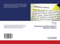 Produktbild: Cutaneous manifestation of diabetes mellitus