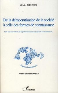 Produktbild: De la d&eacute;mocratisation de la soci&eacute;t&eacute; &agrave; celle des formes de connaissance
