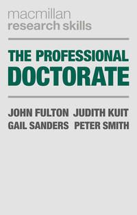 Produktbild: The Professional Doctorate