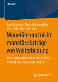 Produktbild: Monet&auml;re und nicht monet&auml;re Ertr&auml;ge von Weiterbildung