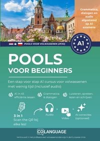 Produktbild: Pools voor beginners - Een stap voor stap A1 cursus voor volwassenen met weinig tijd (inclusief audio)