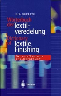 Produktbild: Dictionary of Textile Finishing