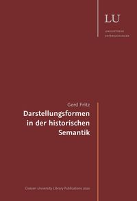 Produktbild: Darstellungsformen in der historischen Semantik