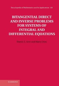 Produktbild: Bitangential Direct and Inverse Problems for Systems of Integral and Differential Equations