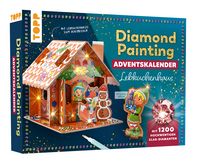 Produktbild: Diamond Painting Adventskalender Lebkuchenhaus. Mit Material und Werkzeug
