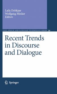 Produktbild: Recent Trends in Discourse and Dialogue