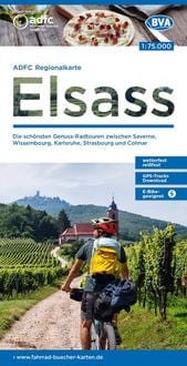 Produktbild: BVA ADFC Regionalkarte Elsass 1:75.000