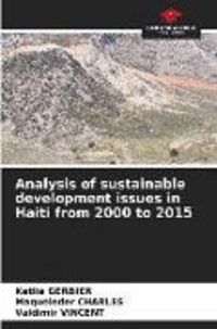 Produktbild: Analysis of sustainable development issues in Haiti from 2000 to 2015