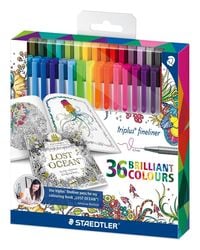 Produktbild: STAEDTLER Fineliner triplus 36ST ACJohanna Basford