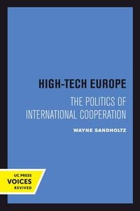 Produktbild: Sandholtz, W: High-Tech Europe