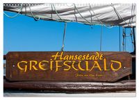 Produktbild: Hansestadt Greifswald (Wandkalender 2026 DIN A3 quer), CALVENDO Monatskalender