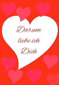 Produktbild: Darum liebe ich Dich