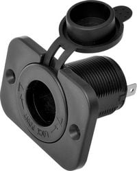 Produktbild: IWH Einbau-Steckdose 12/24 Volt Belastbarkeit Strom max.=20A 12 - 24 V/DC