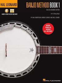 Produktbild: Hal Leonard Banjo Method Book 1 - Deluxe Beginner Edition for 5-String Banjo with Audio & Video Access Included