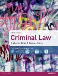 Produktbild: Criminal Law