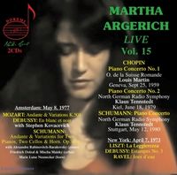 Bild vom Artikel Martha Argerich: Live,Vol.15 vom Autor Martha Argerich